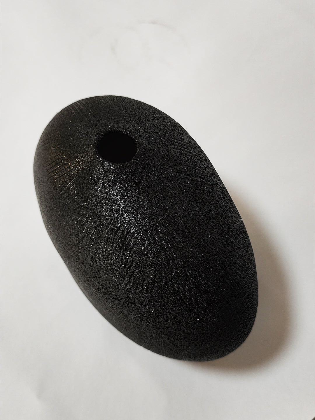 Matte Black Sphere Bud Vase - 13.5cm