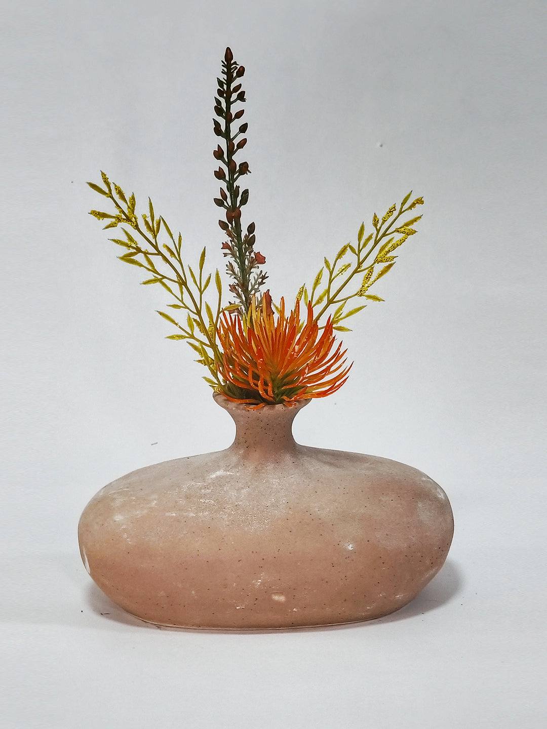Earthy Pebble Vase - 1ocm