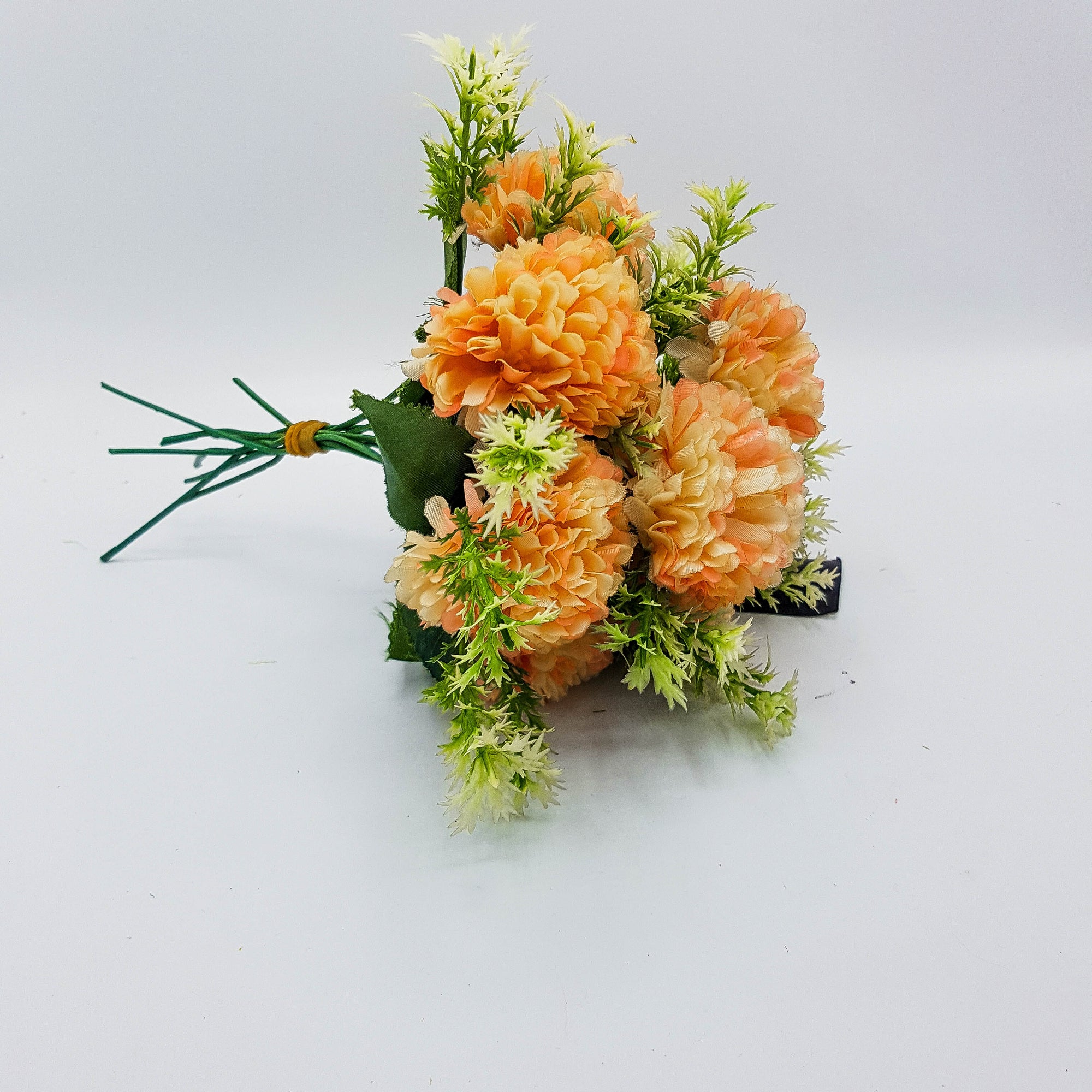 Carnations - Peach Flower Bunch