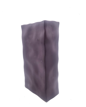 Purple Ceramic Rectangular Vase 24.5cm