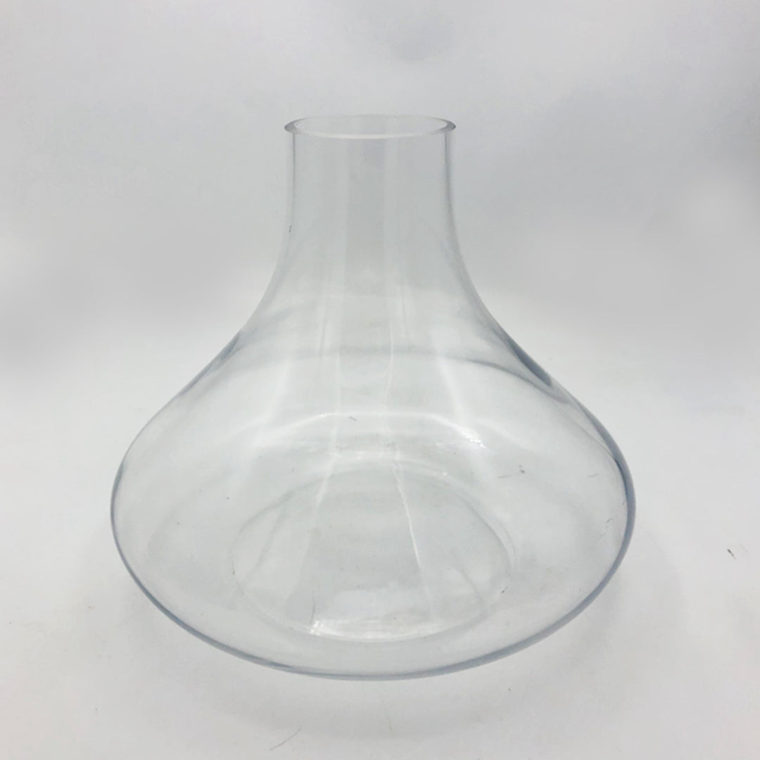 Bell Bottom Shaped Glass Vase