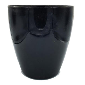 Black Smooth Floor Planter/Vase - 29cm Height