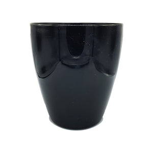 Black Smooth Floor Planter/Vase - 29cm Height