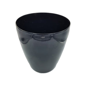Black Smooth Floor Planter/Vase - 25cm Height