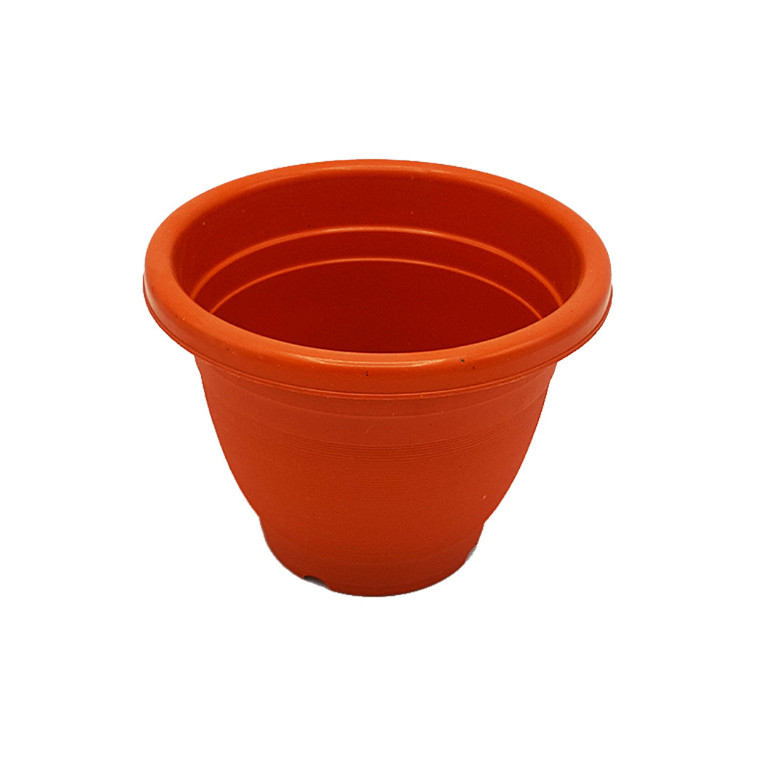 Small Brown Planter/Vase - 13cm Height