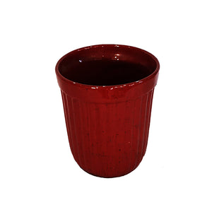 Reddish-Brown Ceramic Vase