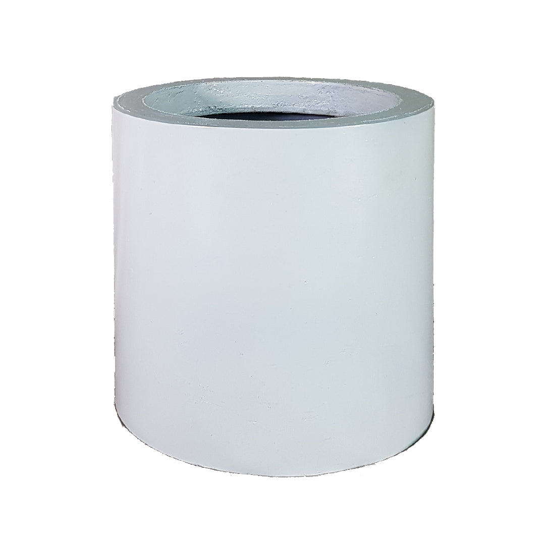 Cylindrical Vase - White