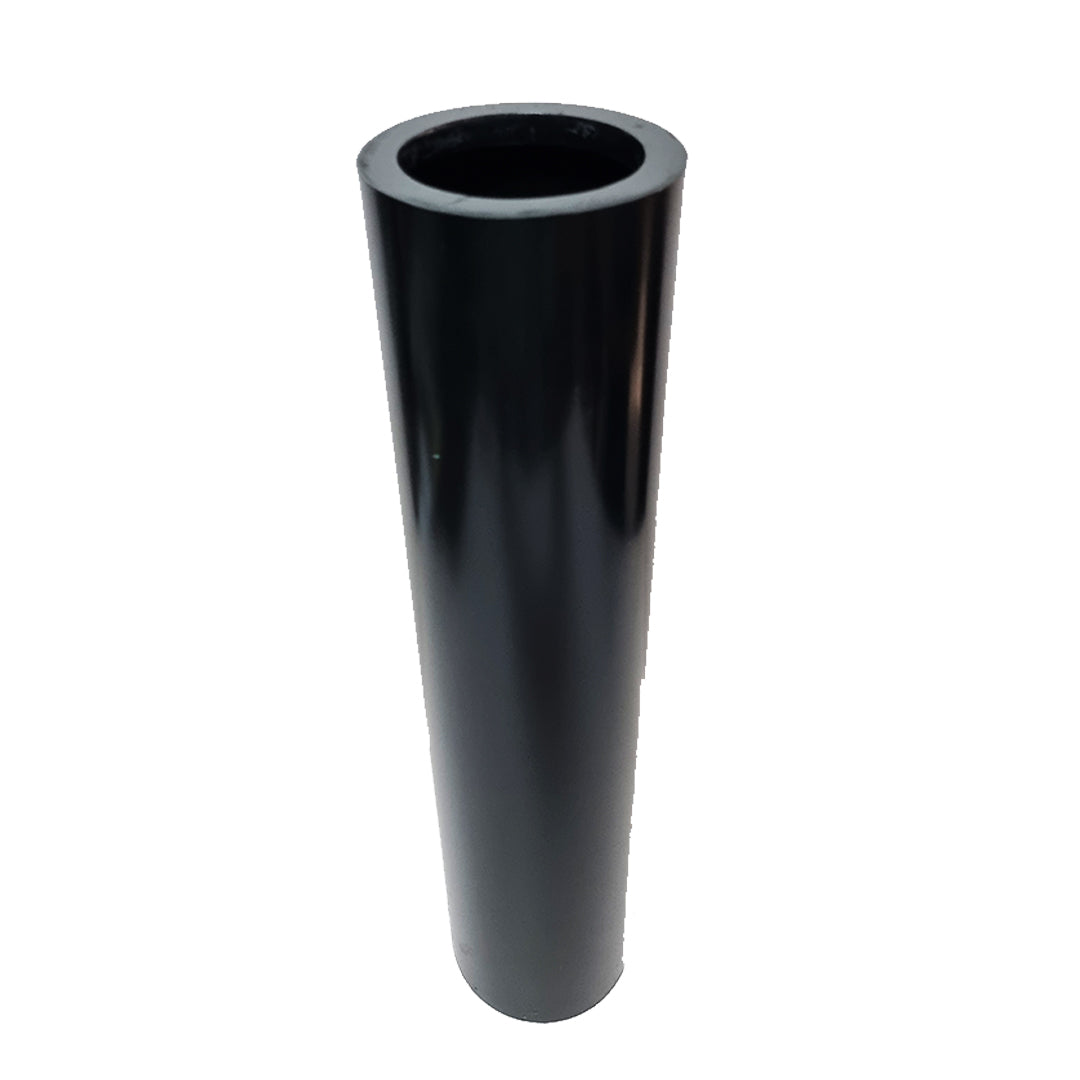Cylindrical Floor Vase - Black