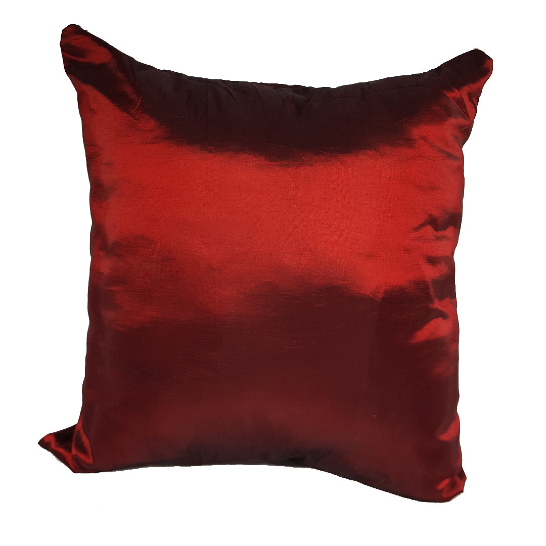 Maroon Throw Pillow Cover