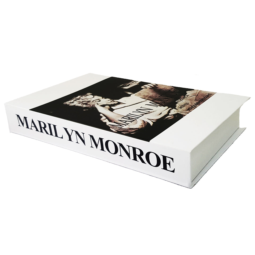 Marilyn Monroe Coffee Table Book (Faux)