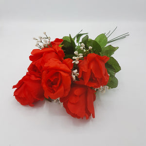 Bunch of Red Roses - Bright Red