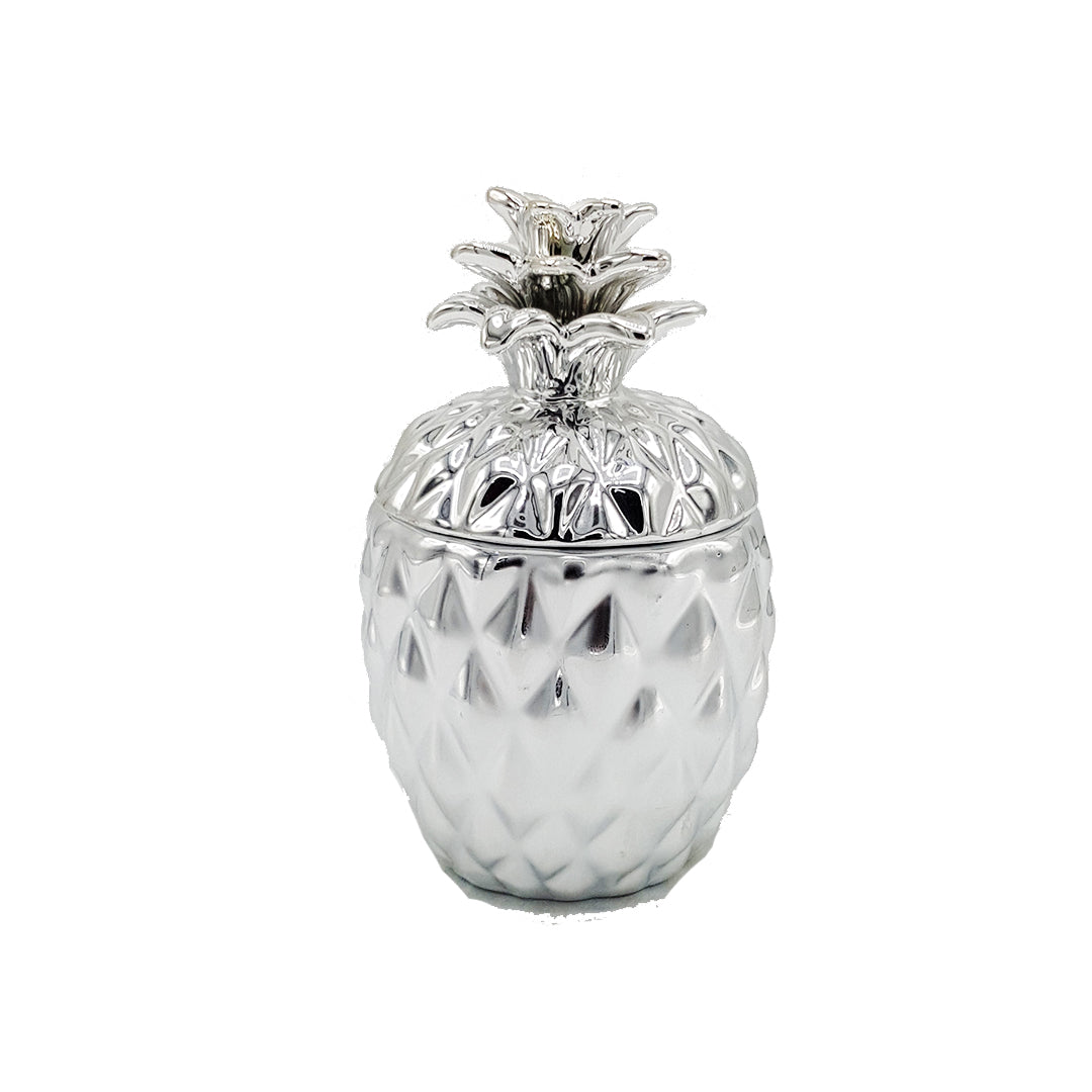 Pineapple Decor Piece - Silver