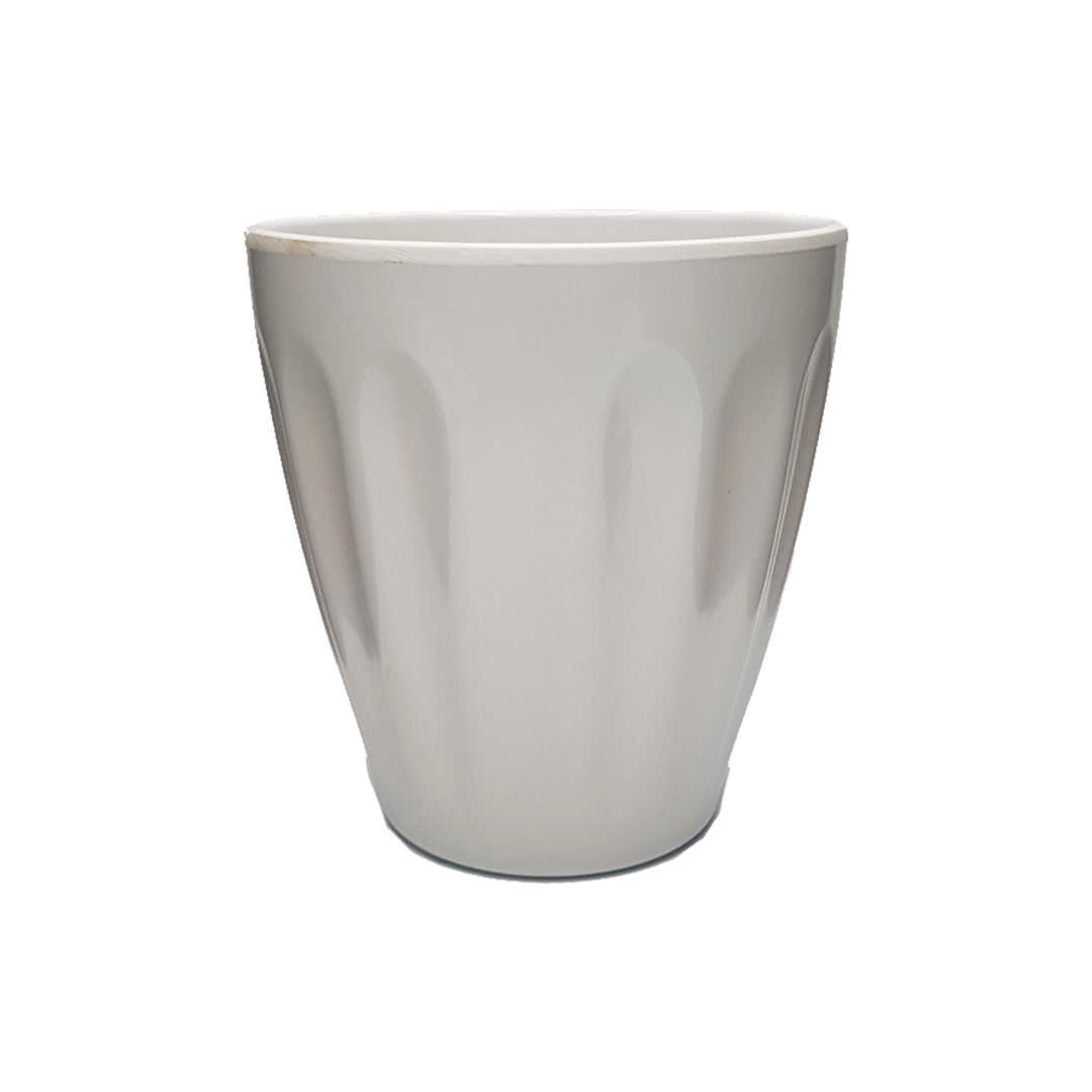 White Table Planter/Vase - 14.5cm Height