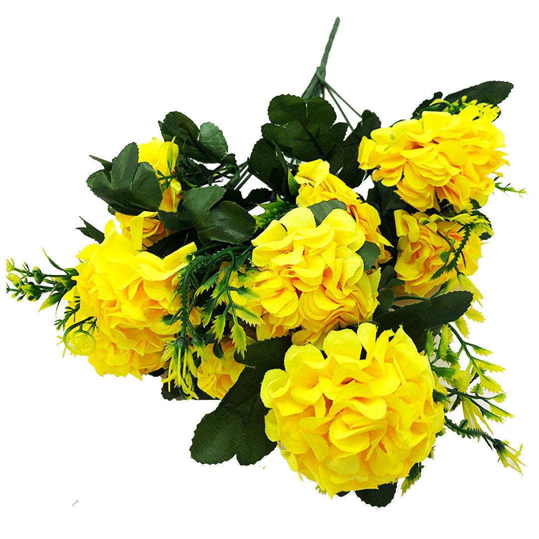 Bunch of Yellow Carnations