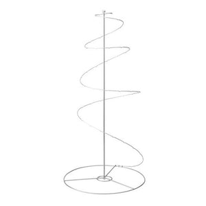 Decoration/Ornament Spiral Stand , silver-colour