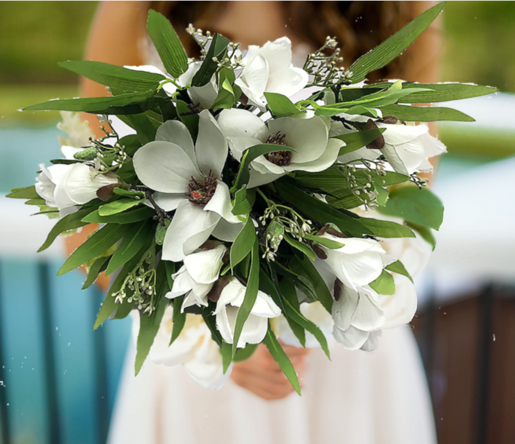 Bouquet of Flowers - Magnolia Greenery